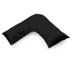 Black v Shaped Pillows & Pillowcase / Cover