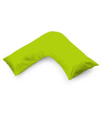 Lime Green v Shaped Pillows & Pillowcase / Cover