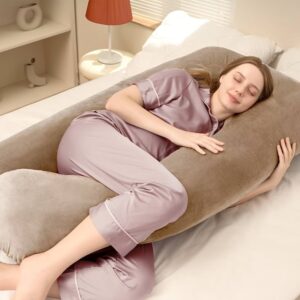 How to use a U shaped pregnancy pillow?