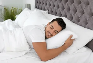 Why are hotel pillows so comfortable in the UK?